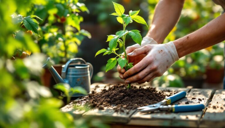 ontdek hoe je met deze 5 stappen bruine vlekken en slappe bladeren op je tomatenplanten kunt voorkomen en je planten gezond houdt.