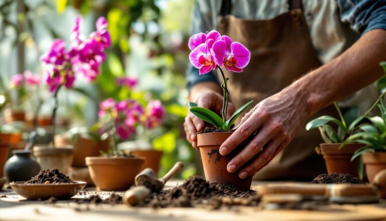 leer hoe je een orchidee correct verpot met tips van ervaren kwekers voor gezonde en prachtige planten.