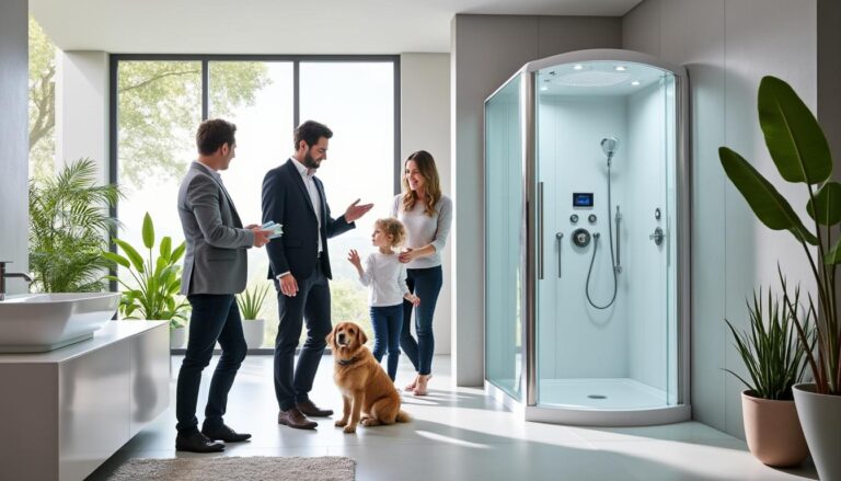 Ontwerpers stappen af van de inloopdouche en omarmen een verrassend nieuw concept