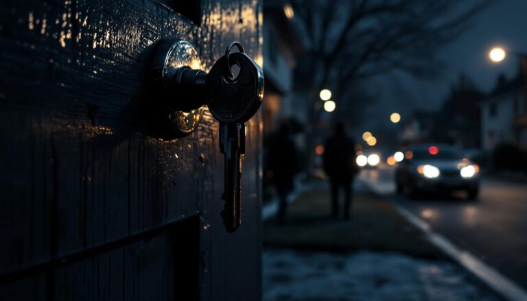 ontdek waarom het laten zitten van de sleutel in het slot 's nachts meer risico's met zich meebrengt dan je denkt en hoe je je huis beter kunt beveiligen.