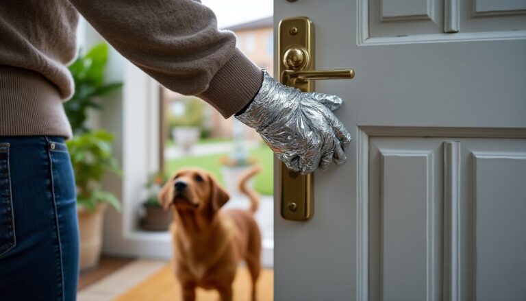 ontdek waarom steeds meer mensen aluminiumfolie op deurklinken plakken en wat de werkelijke redenen en effecten hiervan zijn.