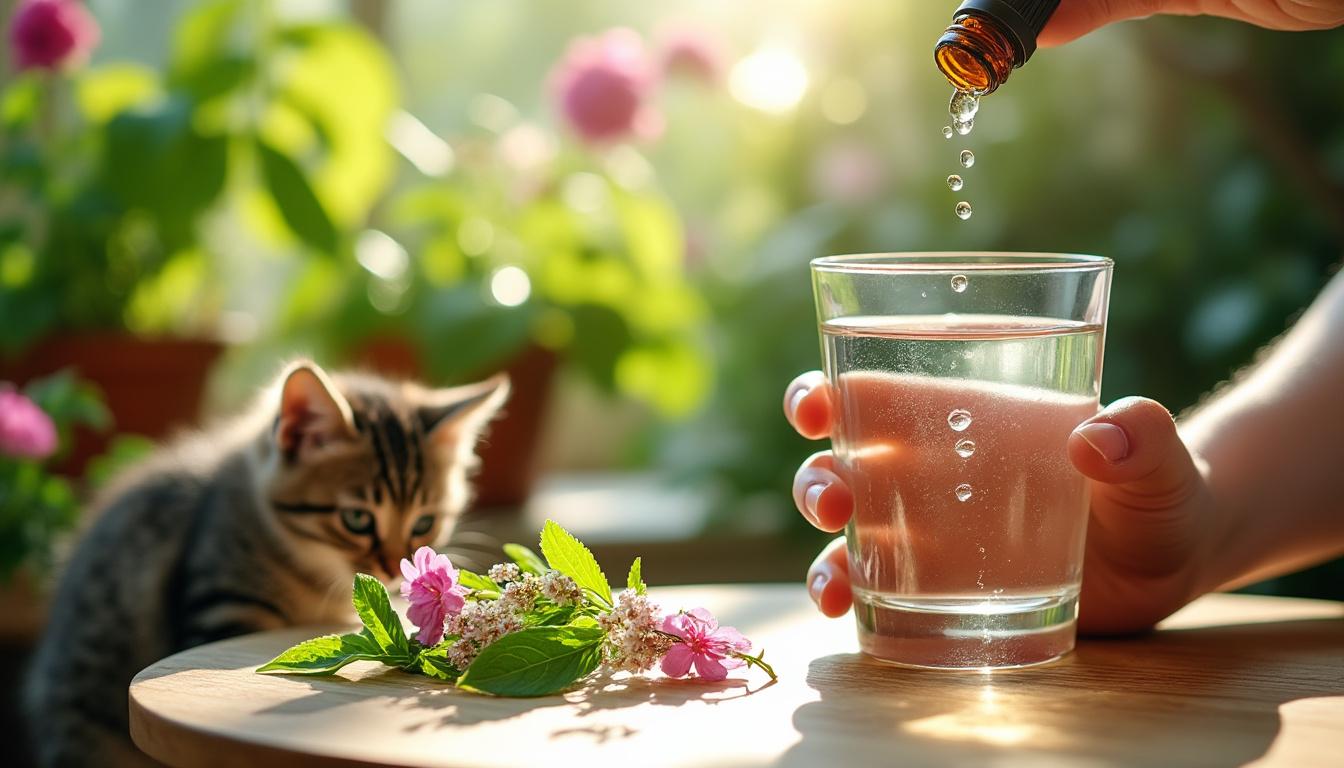 ontdek hoe zeven druppels in een glas water je huis een frisse geur geven die doet denken aan een wandeling in de tuin.